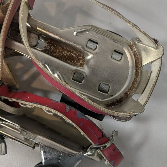 Mothercare Vintage Roller Skates Kids 8-4 Made in Britain Rollschuhe 25-37 Red - Picture 12 of 14